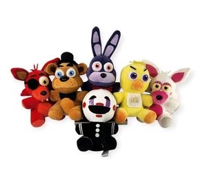 Funko Five Nights at Freddy's 8” - 10" Plush 2016 FNAF Lot of 6 Fazbear Chica - Picture 1 of 13