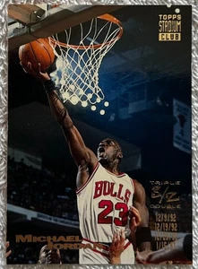 1992-93 Stadium Club MICHAEL JORDAN #1 Chicago Bulls HOF - Picture 1 of 2