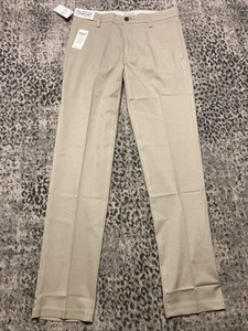 Dockers Mens Khaki Pants - Slim Tapered 31x34 (32x33 Measured) Tan NWT - Picture 1 of 20