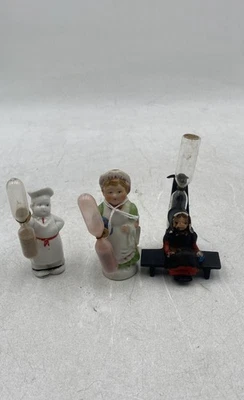 Lote de 3 temporizador de arena de huevo de mesa decorativo de colección vintage Foto 1 de 4