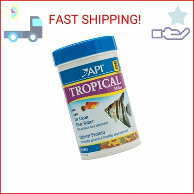 Contenedor de comida para peces API TROPICAL FLAKES 5,7 onzas Foto 1 de 2