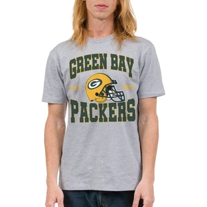 Clothing x NFL - Green Bay Packers - Team Helmet - Unisex Adult Short Sleeve ... - Picture 1 of 7