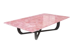 Pink Quartz Countertop Kitchen Countertop/Slab Dining Table Stone Tabletop - Picture 1 of 4