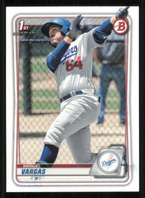 2020 Bowman Prospects #BP131 Miguel Vargas - Image 1 of 2