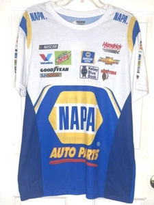 Chase Elliott NAPA Sublimated Uniform Pit Crew T-Shirt Size Large - Picture 1 of 5