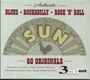 Various Artists Authentic Blues  Rockabilly •Rock'n'Roll  3 CD Sun Records New - Picture 1 of 2