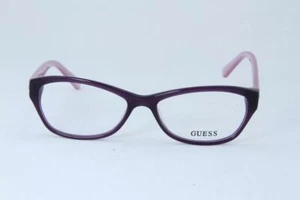 Guess GU 2376 Women's Eyeglasses Purple Full Rim Plastic Frame - Picture 1 of 3