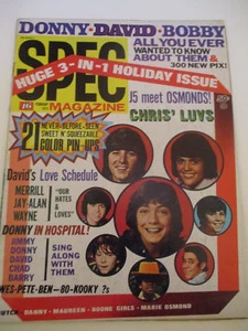 David Cassidy, The Osmonds, Jackson 5 - 16 Spec Magazine 1972 - Picture 1 of 13