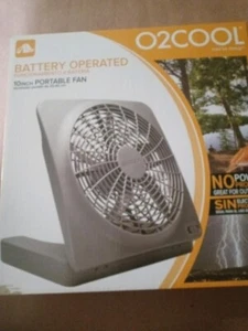 O2Cool 10″ Battery Perform Fan with Adapter - Black - Picture 1 of 1