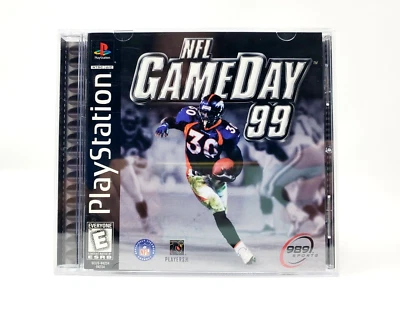 NFL GameDay 99(索尼 PlayStation 1)PS1 完整带手册 — 第 1/4 张图片