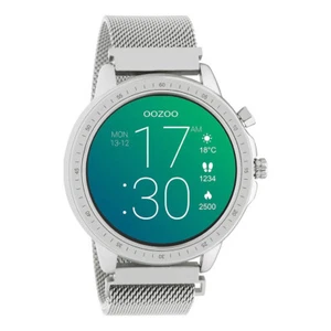 Smartwatch Men's ooZoo Wristwatch Q00305 Milanese Band Blood Pressure Sport Mode - Picture 1 of 7