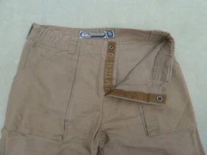 Quicksilver Canvas Baggy shorts Boy's age 16 Beige Skater Streetwear - Picture 1 of 12