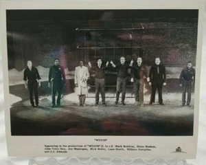 1987 Pressefoto Nick Nolte William Forsythe singt in der Unkrautproduktion - Bild 1 von 5
