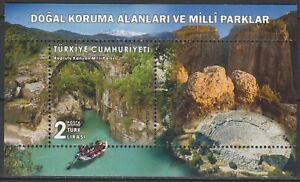 Turkey 2019 Nature, Mountains, Lakes MNH Block