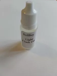 Light clock Oil: 30ml UK blended & stock free P&P. Quality moving part lubricant - Picture 1 of 1