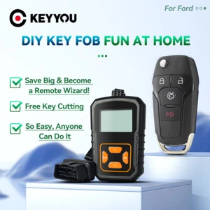 KEYYOU Programmer OBD Remote Car Key For Ford Fusion 2013-2019 N5F-A08TAA 315MHz - Imagen 1 de 8