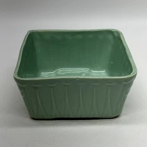 Vintage MCM Roseville Ohio R.R.P. Co. Quadratischer Topf Übertopf - Bild 1 von 9