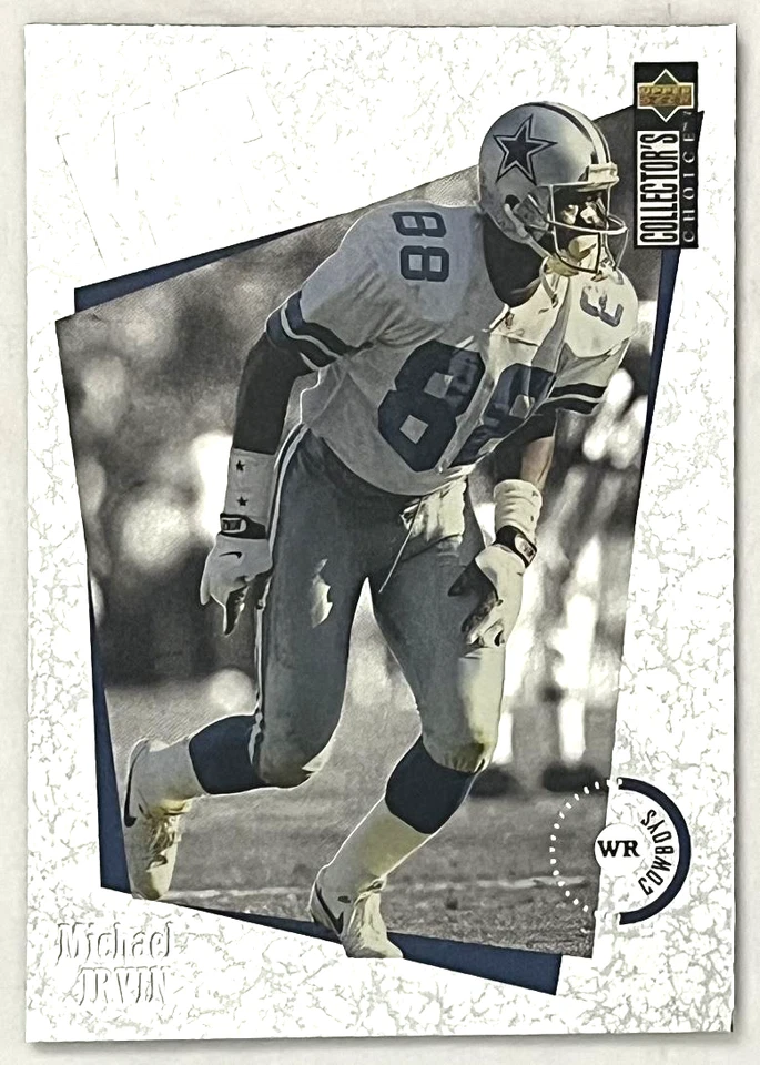 1996 Collector's Choice MVPs #M11 Michael Irvin Dallas Cowboys - Image 1 of 2