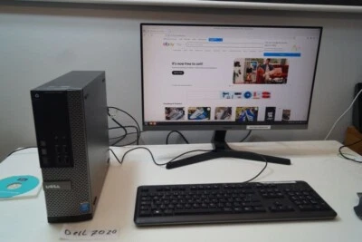 DELL 7020 I7 250GB SSD 16GB LINUX MINT SERVICED PERFECT FOR MULTIMEDIA OFFICE - Image 1 of 4