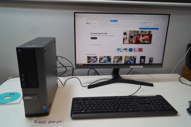 DELL 7020 I7 250GB SSD 16GB LINUX MINT SERVICED PERFECT FOR MULTIMEDIA OFFICE - Image 1 of 4