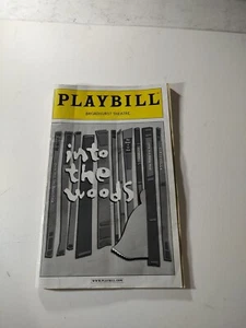 Souvenir Theatre Program Into The Woods Broadhurst Theater Vanessa Williams - Picture 1 of 8