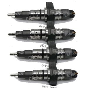 4pc 0445120182 0445120183 1112BF11-010 Fuel Injector Fit For Cummins EQ4H Engine - Picture 1 of 7