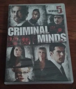 Criminal Minds Complete Fifth Season 5 DVD Brand NEW Sealed FREE SHIPPING US Ver - Foto 1 di 3