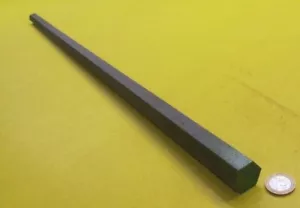 4140 Alloy Steel Hex Rod 1.0" Hex x 3 Foot Length - Picture 1 of 21