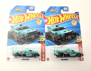 Hot Wheels Haulerback Green #42 42/250 - 2025 HW Hot Trucks -2pcs - Picture 1 of 1
