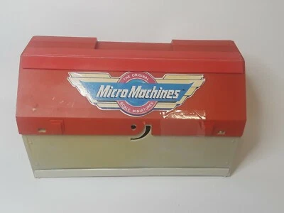 Vintage 1988 Micro Machines Super City Toolbox Fold-Out Play Set AS-IS!  - Image 1 of 4
