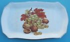 Royal Winton Grimwades Sandwich Dish Plate Serving Tray Grapes Walnuts Maple Lea