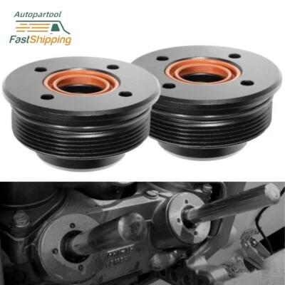 2Pcs Tilt Cap/Gland with Seals for Yamaha 200-225-250-300 HP V6 3.3L End Cap - Image 1 of 4