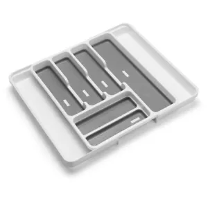 Addis Extendable Drawer Organiser Cutlery Utensil Tray fits 35-58.5cm 517961ebay - Picture 1 of 8