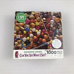 Can You See What I See? Beads Jigsaw Puzzle Walter Wick 1000 Piece 2008 Sealed - Picture 1 of 10