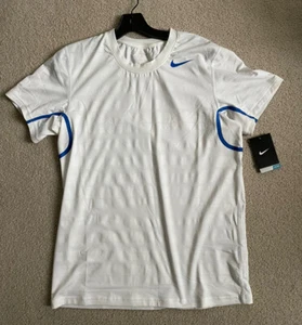 NWT Nike Rafa Rafael Nadal Dri Fit Shirt Tee Size Medium 2011 Wimbledon - Picture 1 of 3