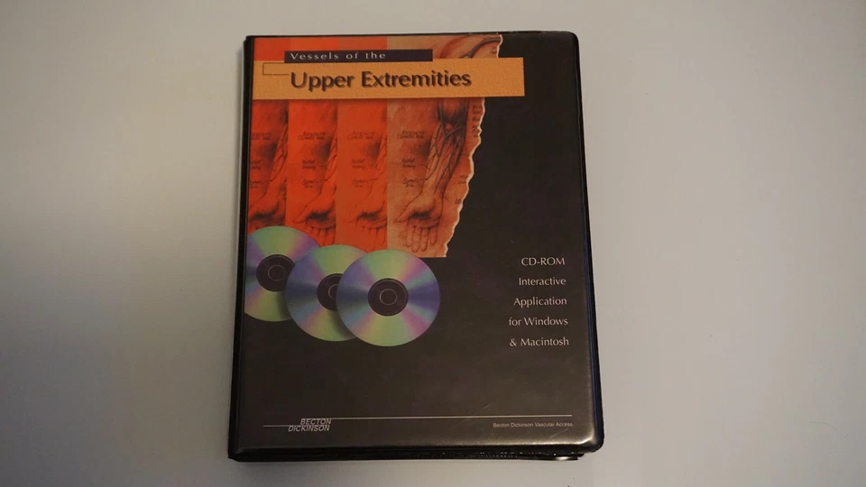 Vessels Upper Extremities CD-ROM Interactive Applications- Becton Dickinson 1995 - Image 1 of 4