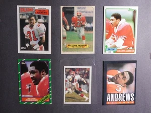 William Andrews 6 Card Lot - Picture 1 of 2