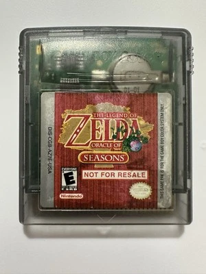 The Legend of Zelda: Oracle of Seasons “Not For Resale” (GBC, 2001)- Authentic - Image 1 of 4