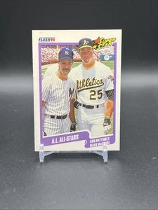 DON MATTINGLY & MARK MCGWIRE 1990 FLEER SUPER STAR SPECIALS #638 - Bild 1 von 4