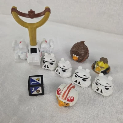 Lote de peças de reposição Angry Birds Star Wars Death Star Jenga - Imagem 1 de 4