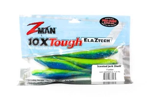 Zman Soft Lure Jerk ShadZ 7 Inch 4/Pack Fusilier (0474) - Picture 1 of 6