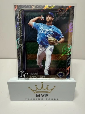 2025 Topps 582 Montgomery Club Alec Marsh #607 Kansas City Royals - Image 1 of 3