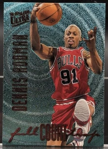 1996-97 Fleer Ultra Full Court Trap Dennis Rodman #5 HOF Bulls Card - Picture 1 of 2