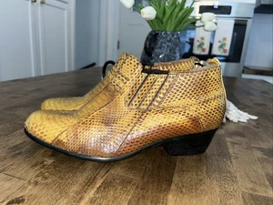 Giorgio Brutini Private Collection Genuine Snakeskin Boots. Size 10M. Nice - Picture 1 of 10