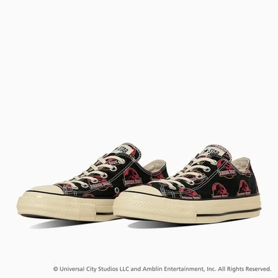 Converse ALL STAR AGED LG OX / JURASSIC PARK Black 31315580210 - Image 1 of 4