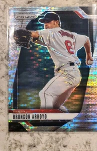 2025 Panini Prizm #288 - BRONSON ARROYO - Pulsar PRIZM /499 RED SOX MINT - Bild 1 von 2
