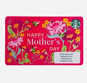 Starbucks Card mother's Day 2025 Thailand Pin intact Free Shipping - Picture 1 of 1