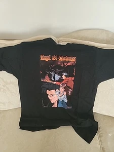 VINTAGE 90s ANGEL OF DARKNESS Double-sided Anime Shirt, Size: XL Erotica Manga - Picture 1 of 15