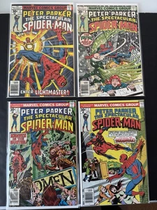 Peter Parker, The Spectacular Spider-Man #1-4 Marvel Comics 1976 See Pictures - Picture 1 of 18