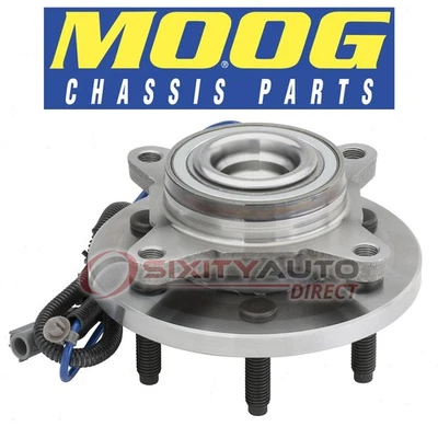 MOOG Front Wheel Bearing Hub Assembly for 2007-2010 Ford Expedition - la Foto 1 de 4
